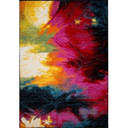 HOME DYNAMIX Home Dynamix 769924437957 7 ft. 10 in. x 10 ft. 2 in. Splash Mondrian Area Abstract Rug - Multicolor 769924437957